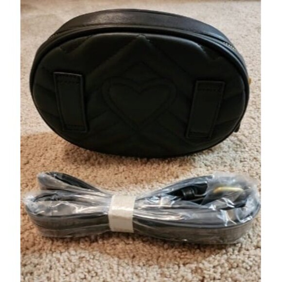 New Black Fanny Packs, Leather Waist Bags for Women, Waterproof Belt Bag - Picture 3 of 3